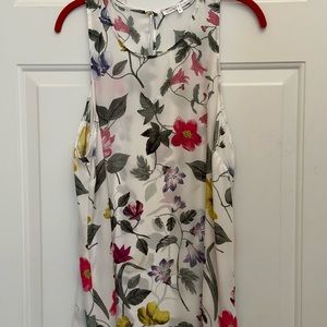 Violet +Claire flowy floral tank blouse sizeXL
